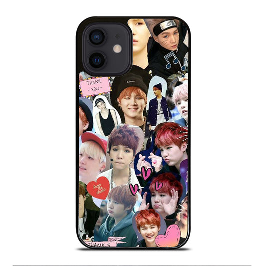 SUGA BTS COLLAGE iPhone 12 Mini Case Cover