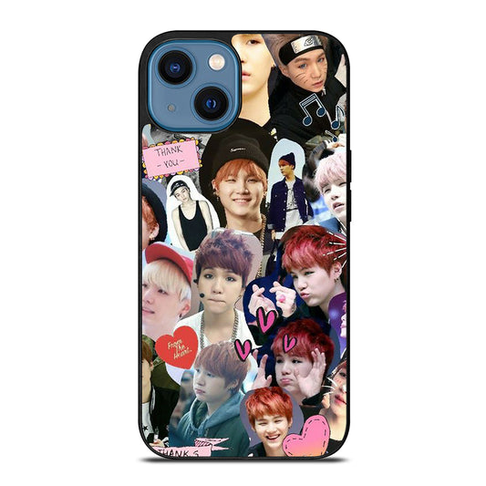 SUGA BTS COLLAGE iPhone 14 Case Cover