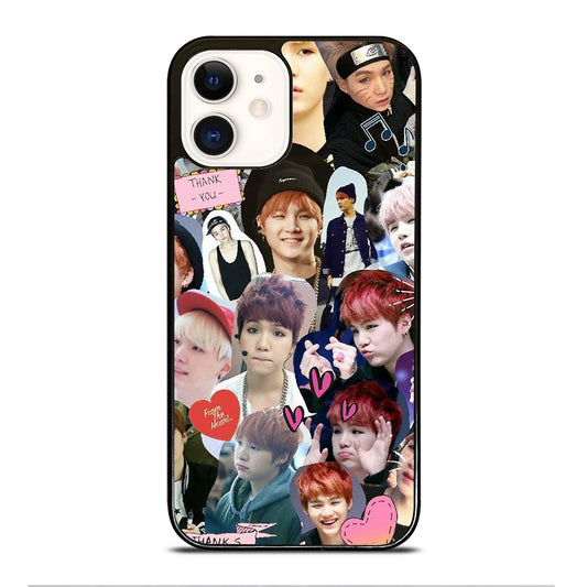 SUGA BTS COLLAGE iPhone 12 Case Cover