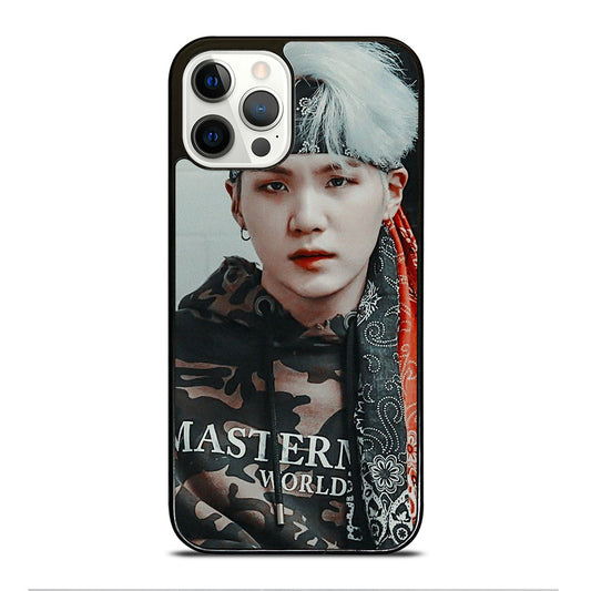 SUGA BTS FACE iPhone 12 Pro Case Cover