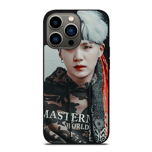 SUGA BTS FACE iPhone 13 Pro Case Cover