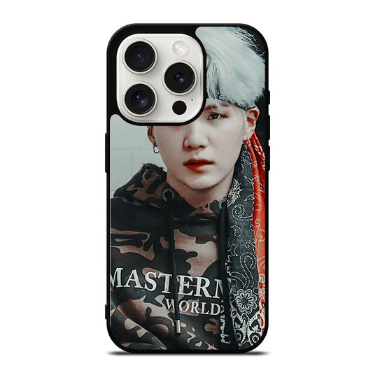 SUGA BTS FACE iPhone 15 Pro Case Cover