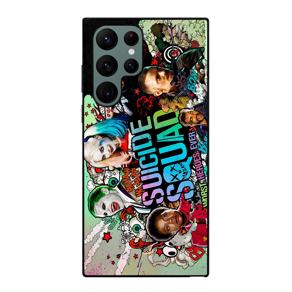 SUICIDE SQUAD POSTER Samsung Galaxy S22 Ultra Case Cover