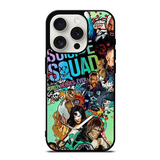 SUICIDE SQUAD DC iPhone 15 Pro Case Cover