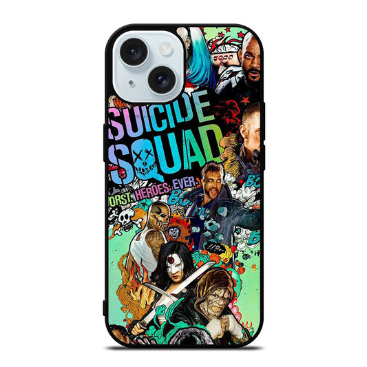 SUICIDE SQUAD DC iPhone 15 Case Cover