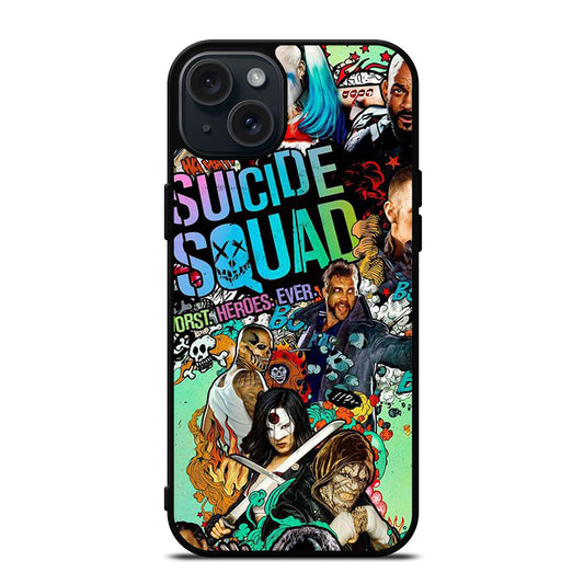 SUICIDE SQUAD DC iPhone 15 Plus Case Cover