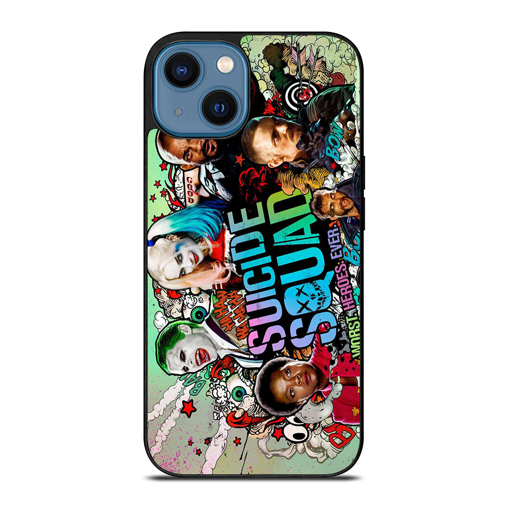 SUICIDE SQUAD POSTER iPhone 14 Case Cover