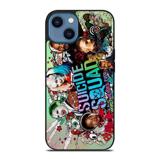 SUICIDE SQUAD POSTER iPhone 14 Case Cover