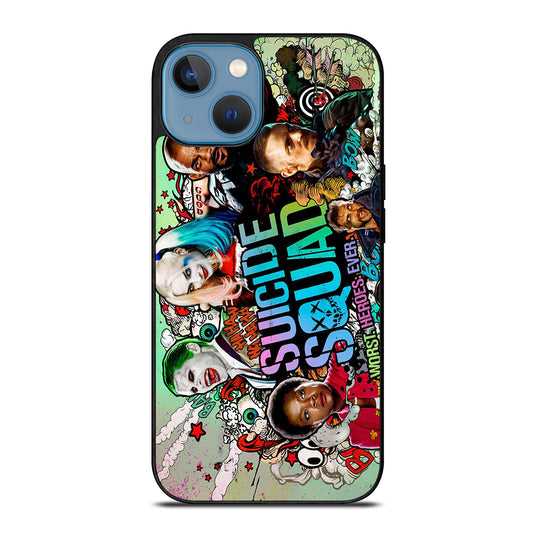 SUICIDE SQUAD POSTER iPhone 13 Case Cover