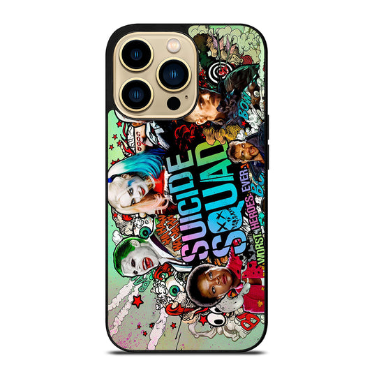 SUICIDE SQUAD POSTER iPhone 14 Pro Max Case Cover