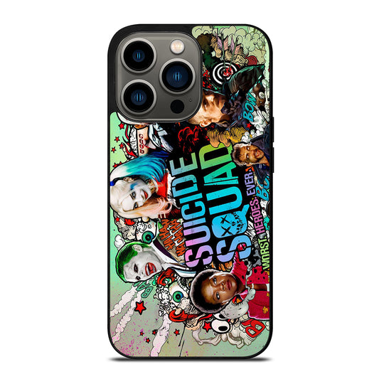 SUICIDE SQUAD POSTER iPhone 13 Pro Case Cover