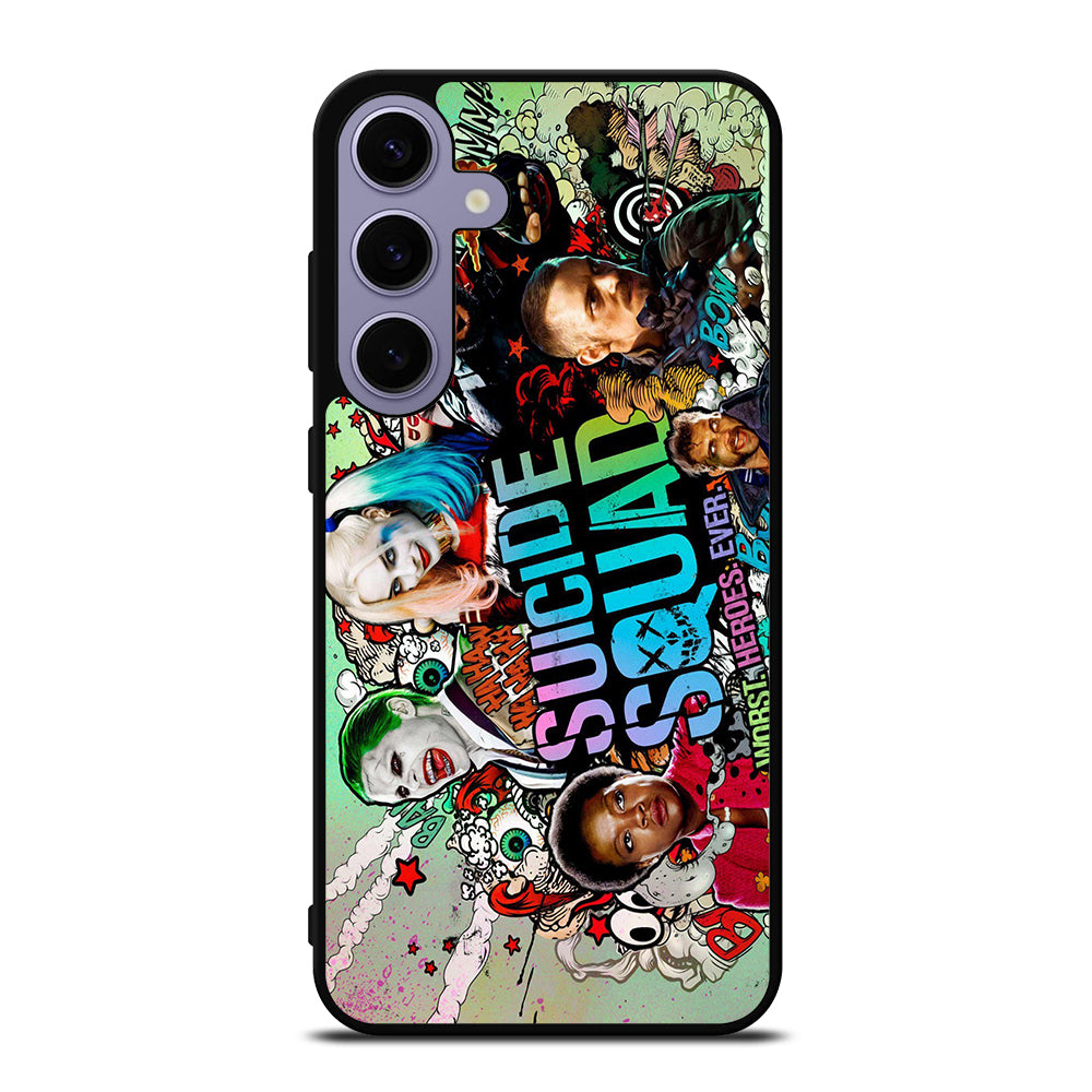 SUICIDE SQUAD POSTER Samsung Galaxy S24 Plus Case Cover