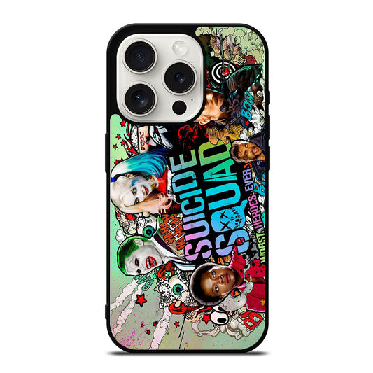 SUICIDE SQUAD POSTER iPhone 15 Pro Case Cover