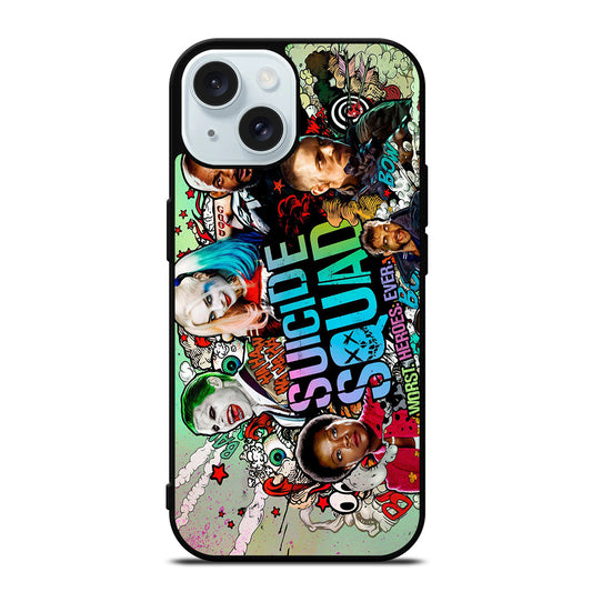 SUICIDE SQUAD POSTER iPhone 15 Case Cover