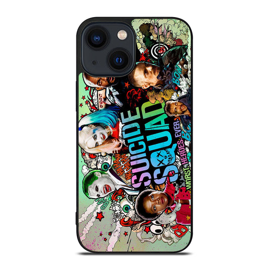 SUICIDE SQUAD POSTER iPhone 14 Plus Case Cover