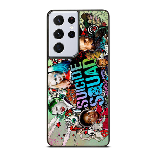 SUICIDE SQUAD POSTER Samsung Galaxy S21 Ultra Case Cover