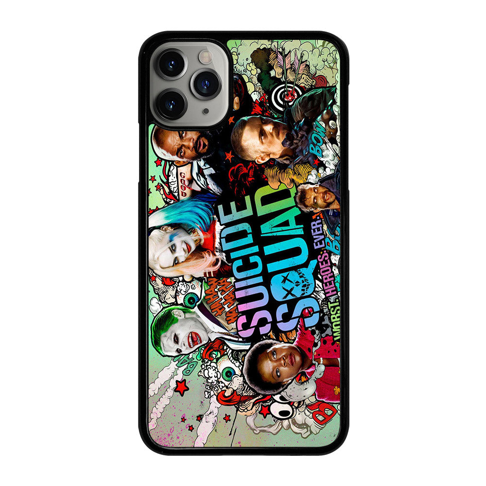 SUICIDE SQUAD POSTER iPhone 11 Pro Max Case Cover