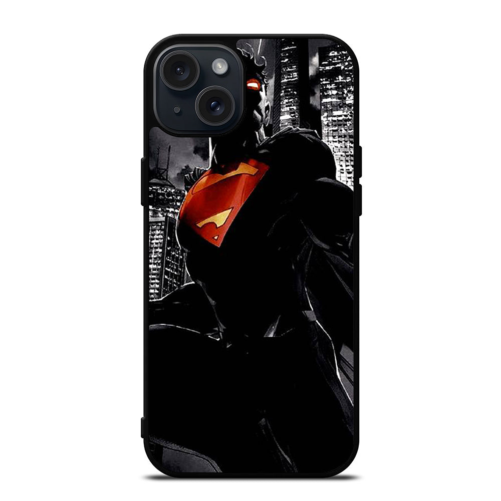 SUPERMAN DARK DC iPhone 15 Plus Case Cover