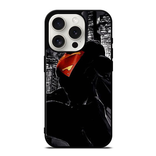 SUPERMAN DARK DC iPhone 15 Pro Case Cover