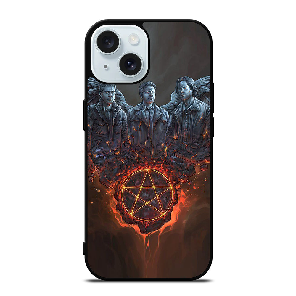 SUPERNATURAL SYMBOL iPhone 15 Case Cover