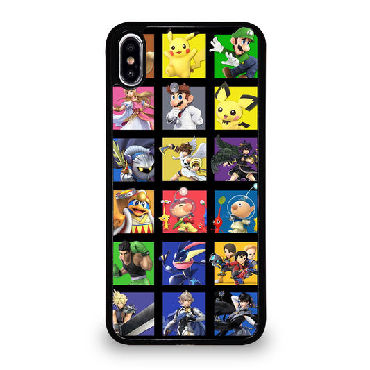 SUPER SMASH BROS VIDEO GAME iPhone XS Max Case Cover