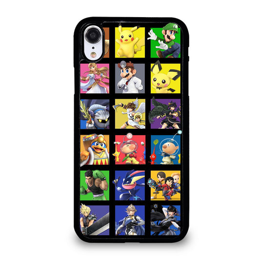 SUPER SMASH BROS VIDEO GAME iPhone XR Case Cover