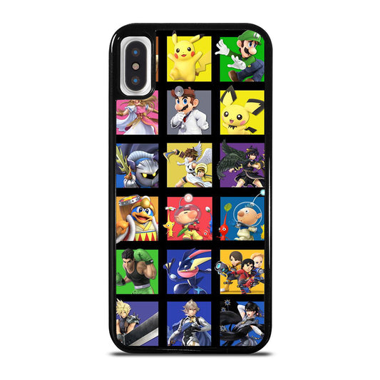 SUPER SMASH BROS VIDEO GAME iPhone X / XS Case Cover