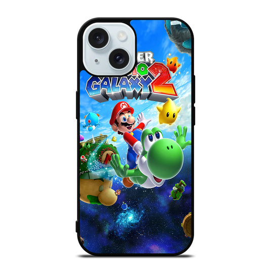 SUPER MARIO GALAXY 2 GAME iPhone 15 Case Cover