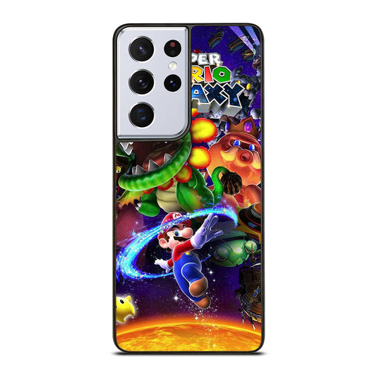 SUPER MARIO GALAXY GAME Samsung Galaxy S21 Ultra Case Cover