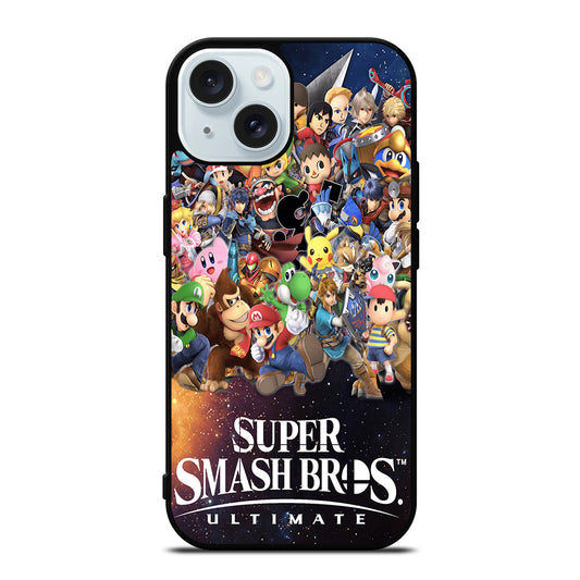 SUPER SMASH BROS VIDEO GAME 3 iPhone 15 Case Cover