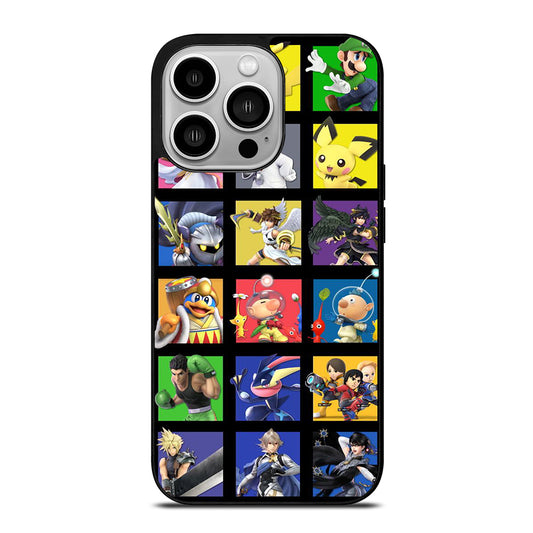 SUPER SMASH BROS VIDEO GAME iPhone 14 Pro Case Cover