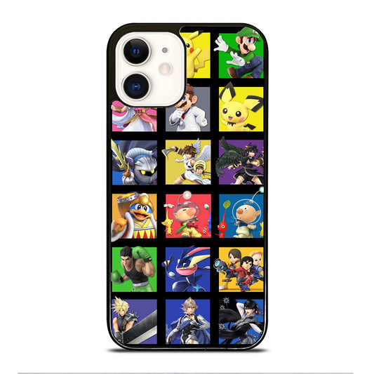 SUPER SMASH BROS VIDEO GAME iPhone 12 Case Cover
