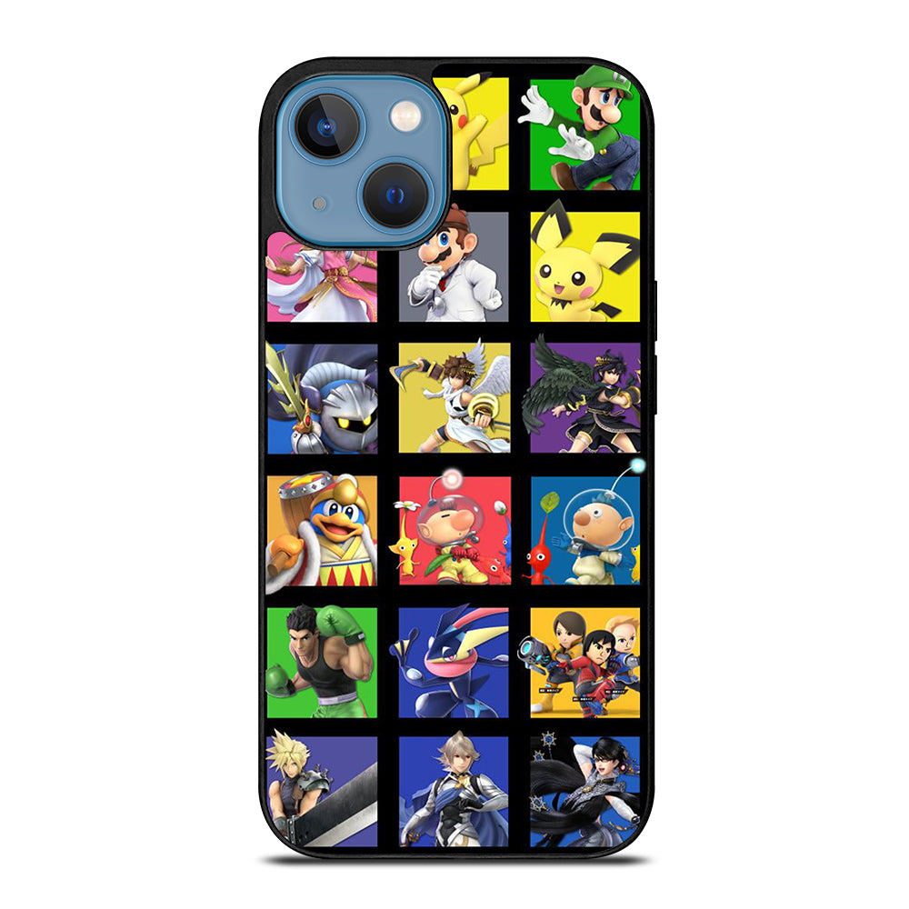 SUPER SMASH BROS VIDEO GAME iPhone 13 Case Cover