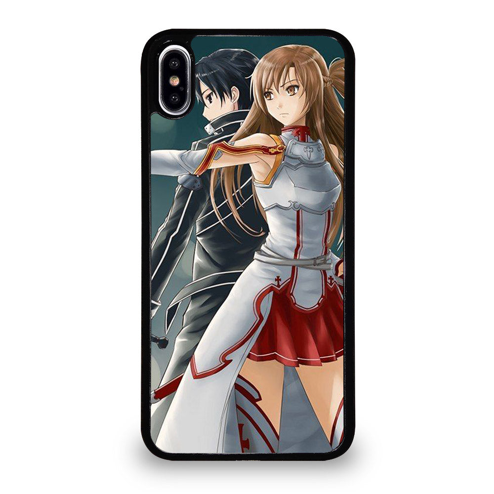 SWORD ART ONLINE KIRITO AND ASUNA ANIME 2 iPhone XS Max Case Cover