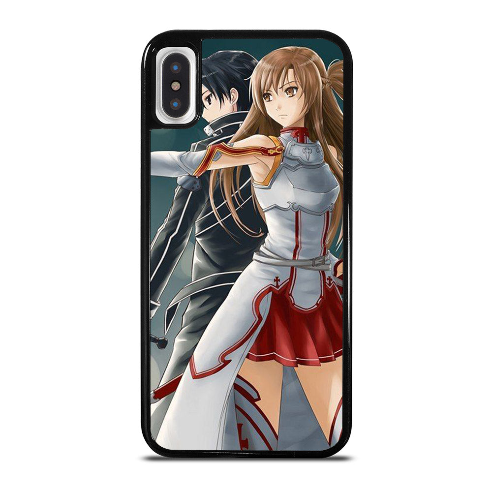 SWORD ART ONLINE KIRITO AND ASUNA ANIME 2 iPhone X / XS Case Cover