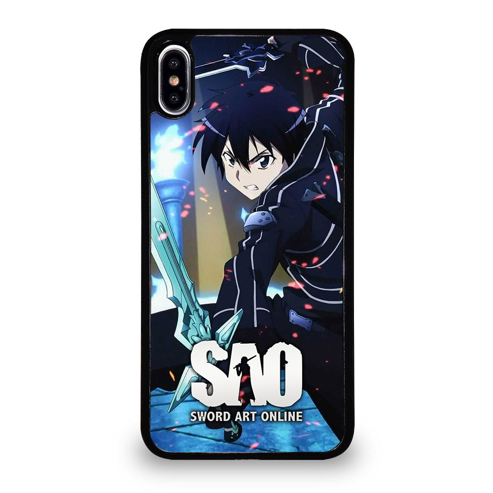 SWORD ART ONLINE KIRITO ANIME 2 iPhone XS Max Case Cover