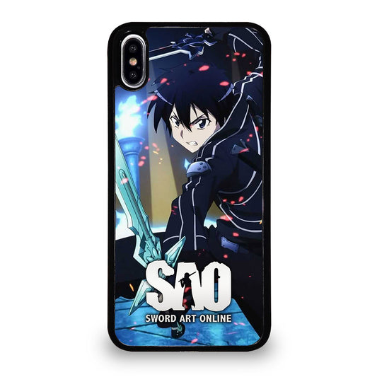 SWORD ART ONLINE KIRITO ANIME 2 iPhone XS Max Case Cover