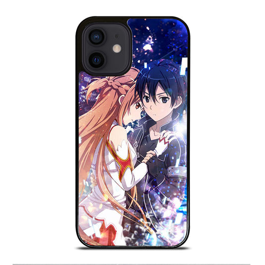 SWORD ART ONLINE ANIME KIRITO AND ASUNA 2 iPhone 12 Mini Case Cover