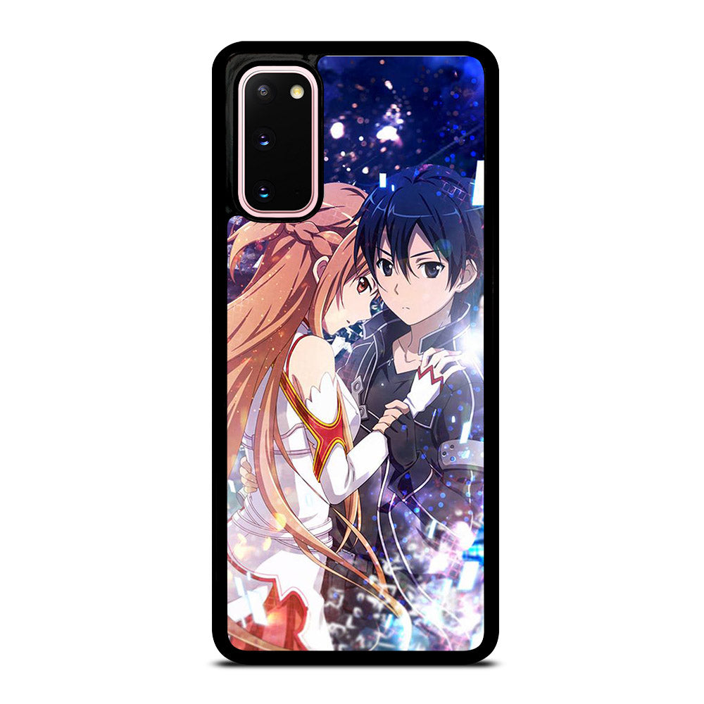 SWORD ART ONLINE ANIME KIRITO AND ASUNA 2 Samsung Galaxy S20 Case Cover