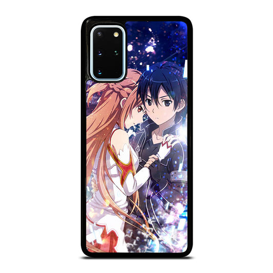 SWORD ART ONLINE ANIME KIRITO AND ASUNA 2 Samsung Galaxy S20 Plus Case Cover