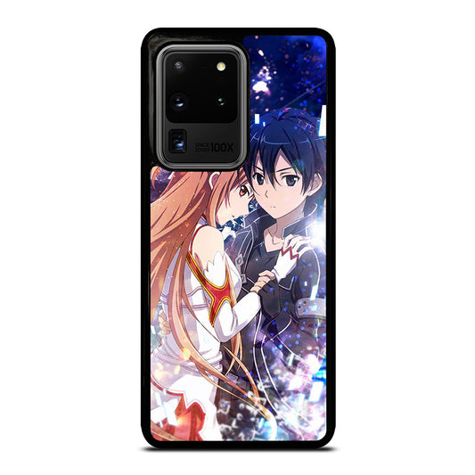 SWORD ART ONLINE ANIME KIRITO AND ASUNA 2 Samsung Galaxy S20 Ultra Case Cover