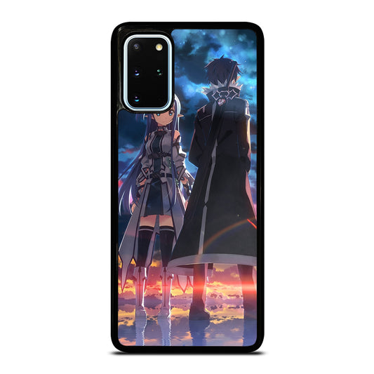 SWORD ART ONLINE ANIME KIRITO AND ASUNA Samsung Galaxy S20 Plus Case Cover