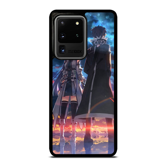 SWORD ART ONLINE ANIME KIRITO AND ASUNA Samsung Galaxy S20 Ultra Case Cover