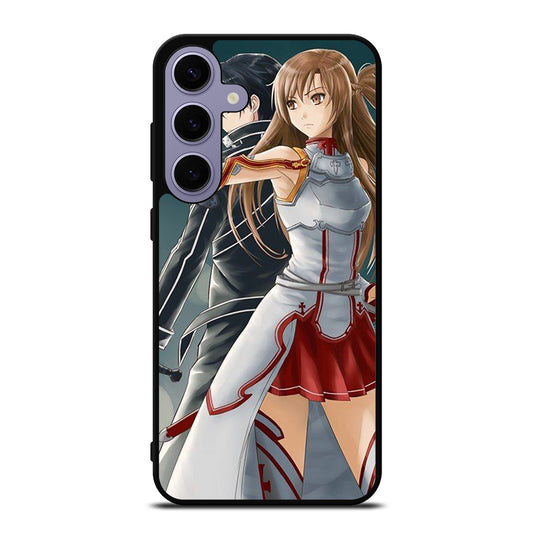 SWORD ART ONLINE KIRITO AND ASUNA ANIME 2 Samsung Galaxy S24 Plus Case Cover