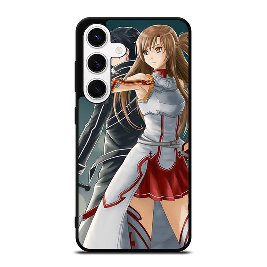 SWORD ART ONLINE KIRITO AND ASUNA ANIME 2 Samsung Galaxy S24 Case Cover