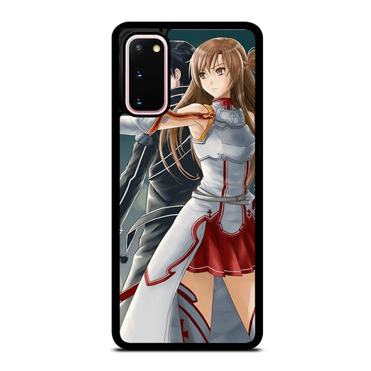 SWORD ART ONLINE KIRITO AND ASUNA ANIME 2 Samsung Galaxy S20 Case Cover