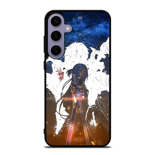 SWORD ART ONLINE KIRITO AND ASUNA ART Samsung Galaxy S24 Plus Case Cover