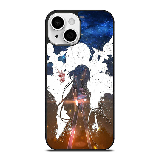 SWORD ART ONLINE KIRITO AND ASUNA ART iPhone 13 Mini Case Cover