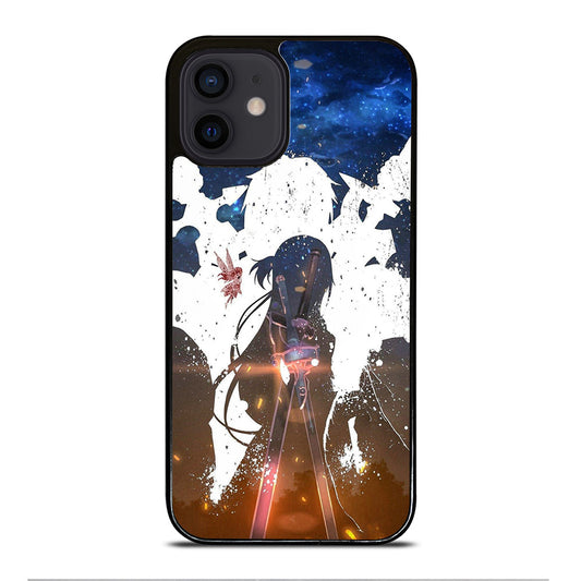 SWORD ART ONLINE KIRITO AND ASUNA ART iPhone 12 Mini Case Cover