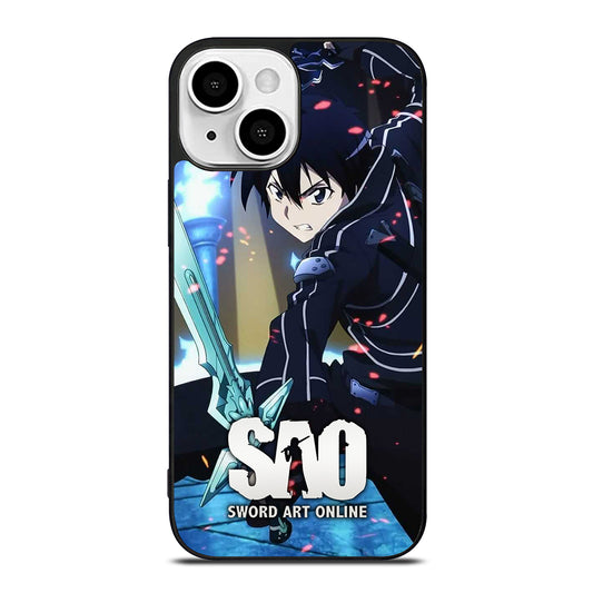 SWORD ART ONLINE KIRITO ANIME 2 iPhone 13 Mini Case Cover